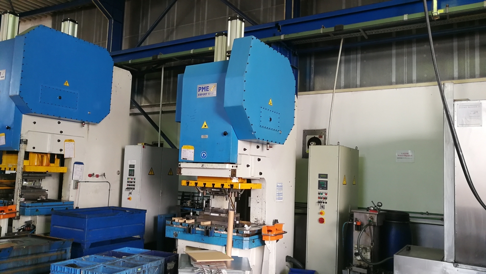 Eccentric press